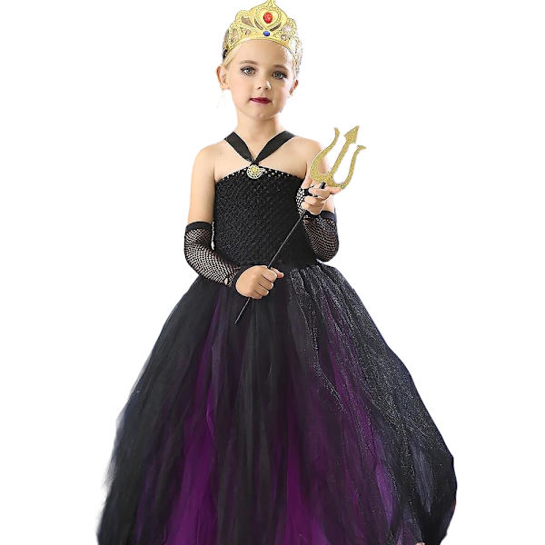 Wusula Prinsessekjole Kostume Til Pige Halloween Karneval Cosplay S