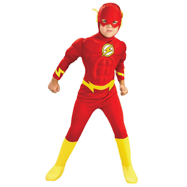 The Flash -asu haalarit pojille Halloween-asu M
