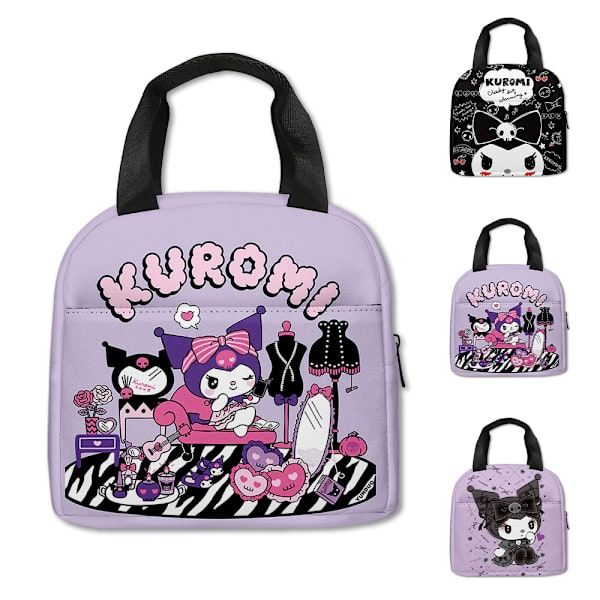 Kuromi Monitoiminen Lounasrasia Lounaskassi, Kannettava Uudelleenkäytettävä Lounaskassi Terminen Retkeily Matkasäiliö Työhön, Toimistoon, Kouluun #3