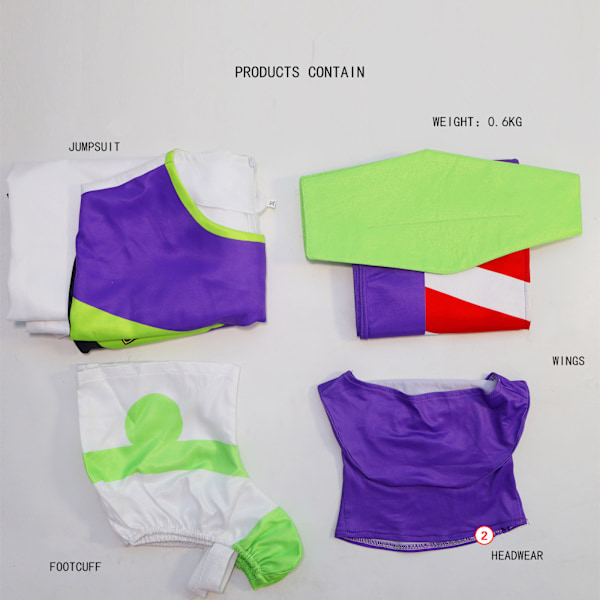 Toy Story Buzz Lightyear Haalarit Miesten ja Naisten Kävely Sarjakuva Lavaesitys Asut Cosplay Asut M