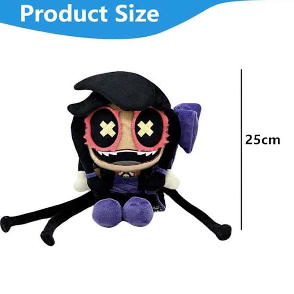 Murder Plush -nukke, söpö pehmolelu, pehmoinen drone-nukke on syntymäpäivälahja lapsille ja pelien ystäville 25cm