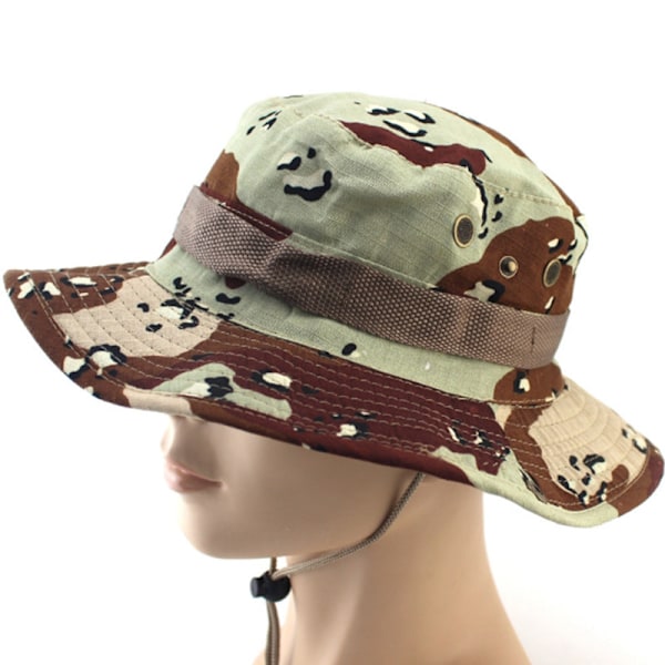 Sommar Utomhus Bred Hatt Solskydd Justerbar Rem Strandsemester #10