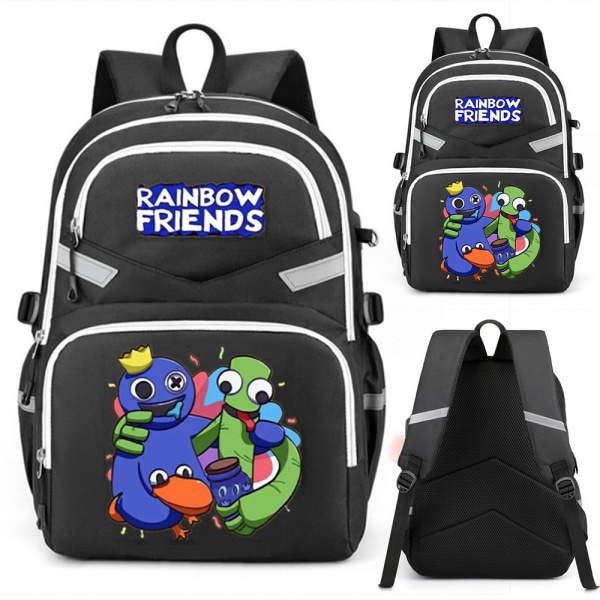 Kids Rainbow Friends Ryggsäckar Studenter Brevpapper Förvaringsväskor