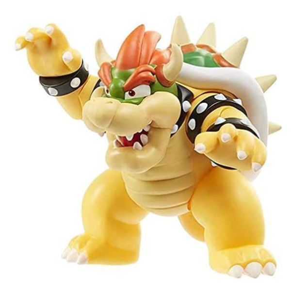 Super Mario Actionfigur Mario Pvc Leksaksfigurer Modell Samling C