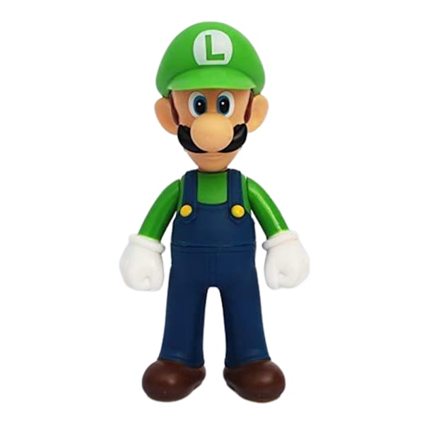 Super Mario Actionfigur Mario Pvc Leksaksfigurer Modellkollektion D