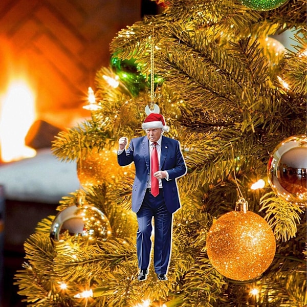 Julgranspynt 2024 Set med 3 Pynt för Julgran, Dansande Pynt, Julgåvor Hängande Juldekorationer 3PCS