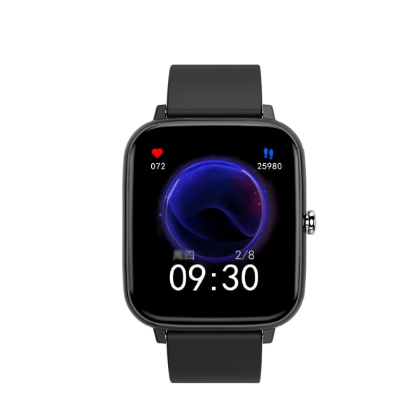 Smart Watch Herr Dam Tracker Klockor Vattentät Armband black