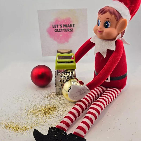 2024 Elf-kit 12/24 Dagar av Jul, Elf-aktiviteter Rekvisita, Jultomte-kit, Kit Julnedräkningspresent 12 Days