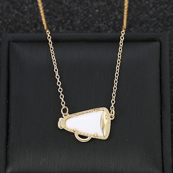 Cheerleading-kaulakoru naisille, Cheerleading-lahjat, Cheerleading-valmentajalahjat, Charm-kaulakoru Gold