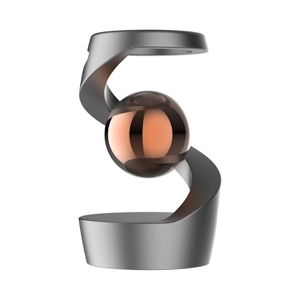 Vueeze Kinetic Dream Fidget Spinners, Gravitationsresistent Kinetisk Energi Skrivbordsleksak, Metallisk Svävande Kinetisk Energi Skrivbordsleksak för Vuxna Grey+Rose Gold