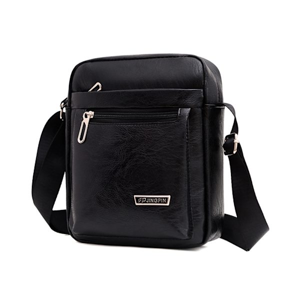 Messenger Bag Herr Handväska Axelväska Crossbody Väskor för arbete black