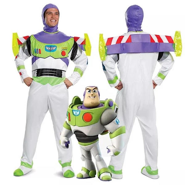 Toy Story Buzz Lightyear Haalarit Miesten ja Naisten Kävely Sarjakuva Lavaesitys Asut Cosplay Asut M
