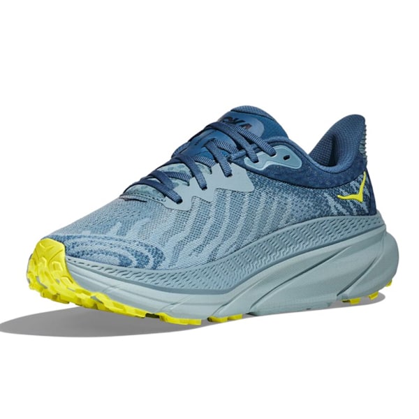 HOKA ONE ONE Challenger ATR 7 Herrskor Lågprofil Löpskor för Asfalt Peacock Blue 44.5