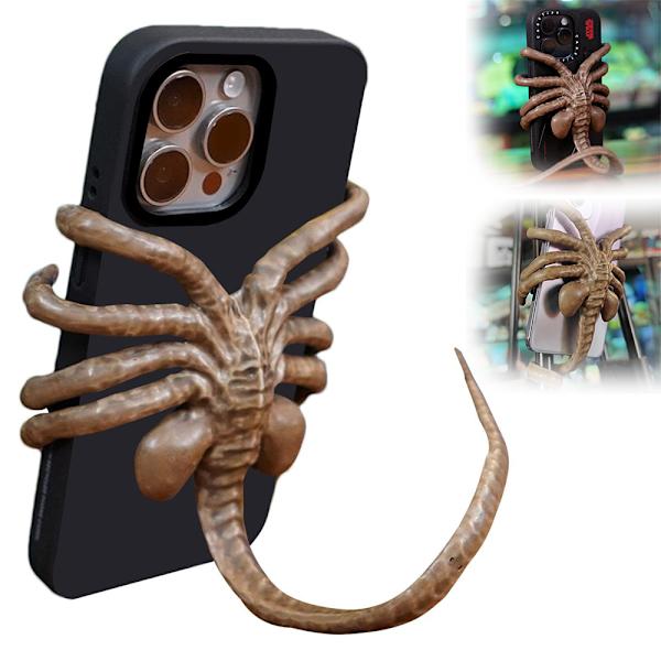 Halloween Alien: Romulus Facehugger -puhelinpidike, pelottava matkapuhelinjalusta