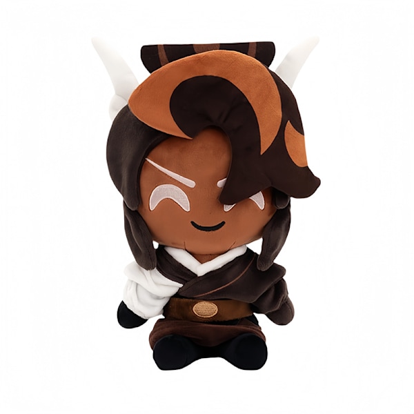 Shadow Milk Cookie Figur Plyschleksaker Cookie Run: Kingdom Spelkollektion Dockor F