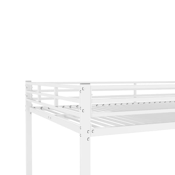 140×200 cm – barnsängar, våningssängar, järnsängar, järn-våningssängar i klassisk form, vit
