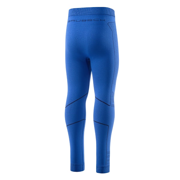 Byxor för barn Brubeck THERMO Kids Långa termoaktiva leggings Blå-mörkblå 104/110