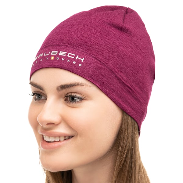 Termoaktiv Mössa Brubeck Extreme Wool Merinoull UNISEX Plommon M