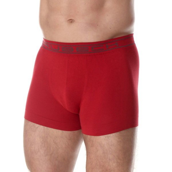 Boxershorts för män BRUBECK COMFORT COTTON Termoaktiva underkläder  Olika Storlekar och Färger Röd XXL