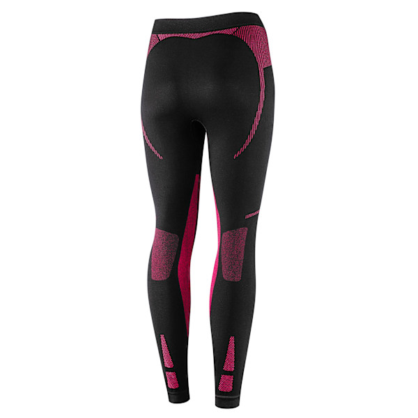Dambyxor Brubeck DRY Leggings Termoaktiva underkläder Svart-fuchsia S