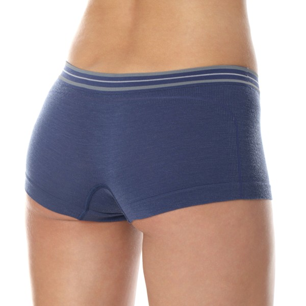 Dam boxershorts Brubeck ACTIVE WOOL Termoaktiva trosor Merinoull Denim S