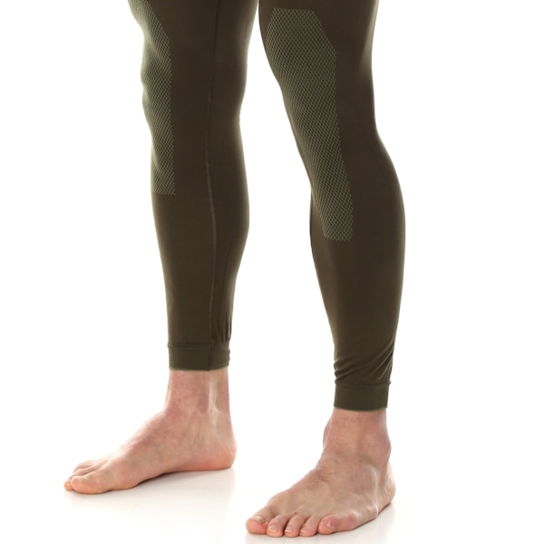 Byxor för herrar Brubeck RANGER PROTECT Leggings Termounderkläder för skogen khaki XXL