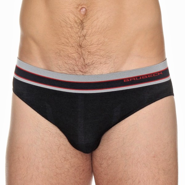 Herr trosor Brubeck ACTIVE WOOL termoaktiv kalsonger merinoull Svart XL