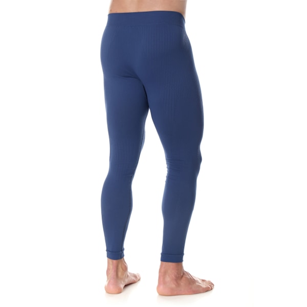 Byxor för herrar Brubeck EXTREME THERMO Termoaktiva leggings med långt ben Mörk blå M