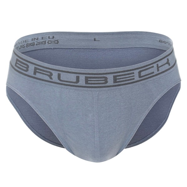 Trosor för män BRUBECK COMFORT COTTON Termoaktiva underkläder Olika Storlekar och Färger Stål M