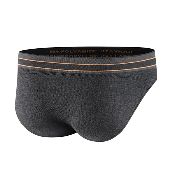 Herr trosor Brubeck ACTIVE WOOL termoaktiv kalsonger merinoull Grafit L
