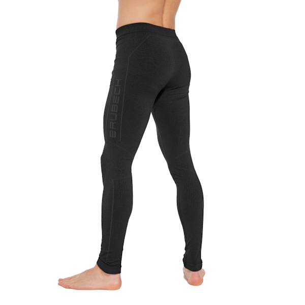 Byxor för herrar Brubeck COOLER  Leggings för motorcykel Termounderkläder Svart XXL