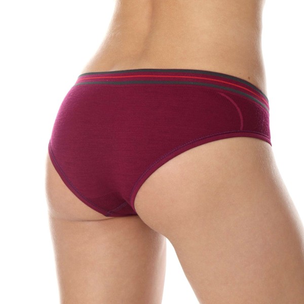Dam trosor Hipster Brubeck ACTIVE WOOL Merinoull Plommon L