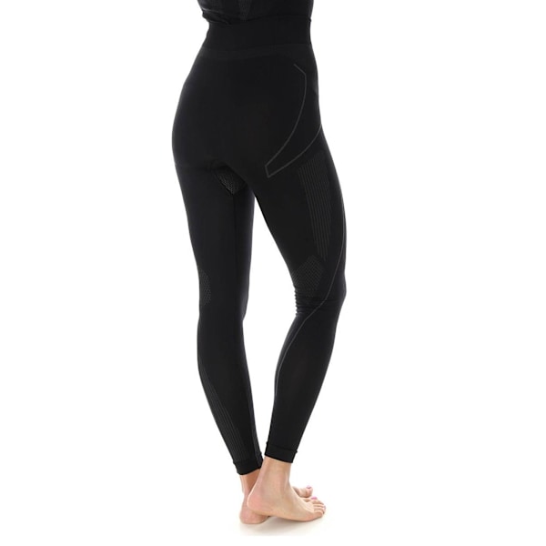 Dambyxor Brubeck THERMO Långa termoaktiva leggings Svart-rosa L