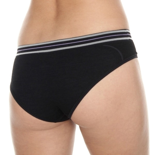 Dam trosor Hipster Brubeck ACTIVE WOOL Merinoull Svart M