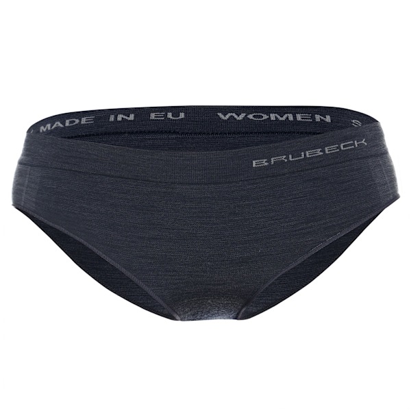 Dam trosor BRUBECK COMFORT WOOL Termoaktiva Hipster Trosor  MERINOULL Mörk denim L