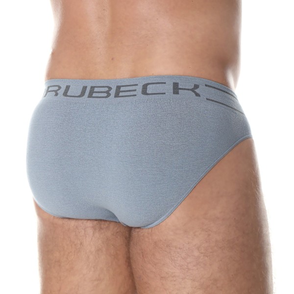 Trosor för män BRUBECK COMFORT COTTON Termoaktiva underkläder Olika Storlekar och Färger Stål M