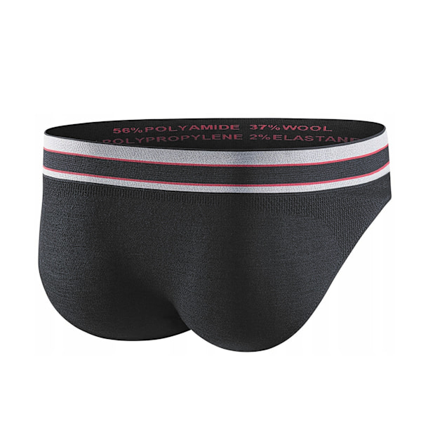 Herr trosor Brubeck ACTIVE WOOL termoaktiv kalsonger merinoull Svart M
