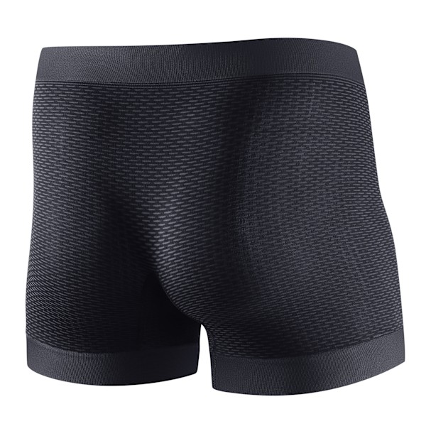 Boxershorts för män Brubeck BASE LAYER Termoaktiva underkläder Grafit S