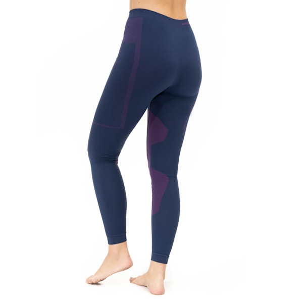 Dambyxor Brubeck DRY Leggings Termoaktiva underkläder Denim-lila L