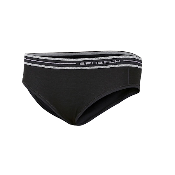 Dam trosor Hipster Brubeck ACTIVE WOOL Merinoull Svart M
