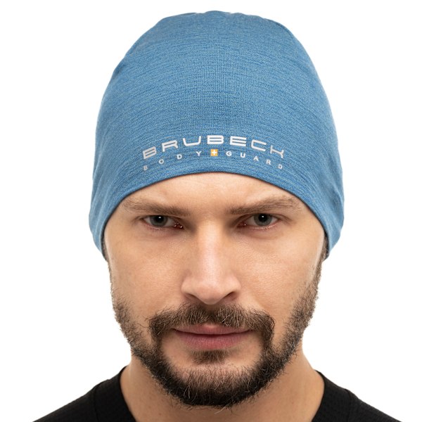 Termoaktiv Mössa Brubeck Extreme Wool Merinoull UNISEX Denim M