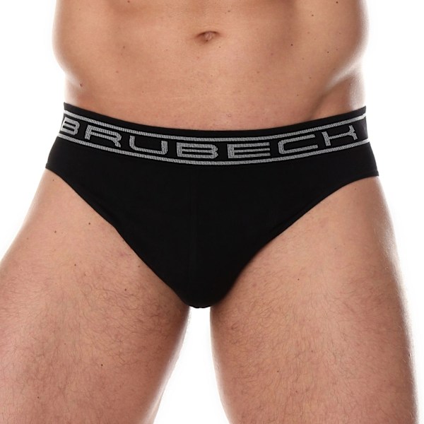 Trosor för män BRUBECK COMFORT COTTON Termoaktiva underkläder Olika Storlekar och Färger Svart M