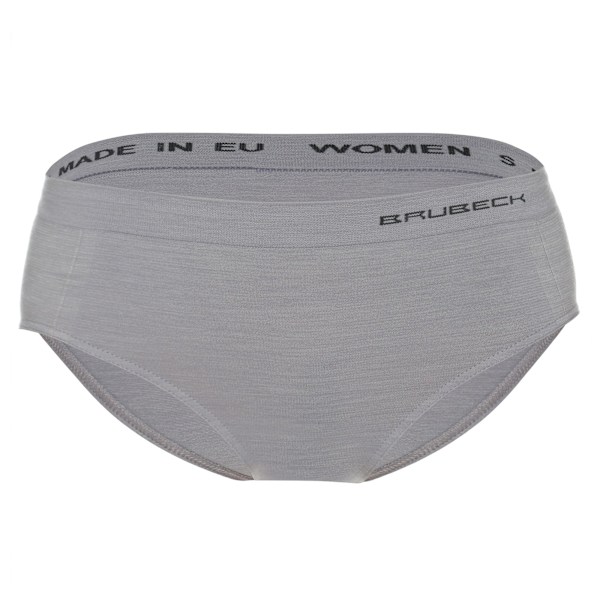 Hipster trosor för kvinnor Classic BRUBECK COMFORT WOOL Termoaktiva MERINOULL Ask L