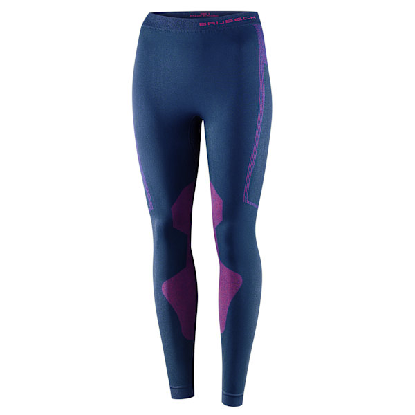 Dambyxor Brubeck DRY Leggings Termoaktiva underkläder Denim-lila M