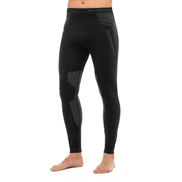 Herrbyxor Brubeck DRY Termoaktiva Leggings Svart-grafit L