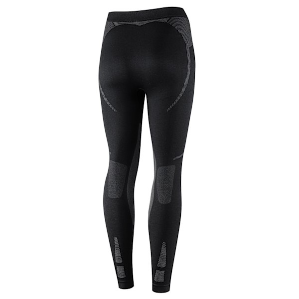 Dambyxor Brubeck DRY Leggings Termoaktiva underkläder Svart-grafit M