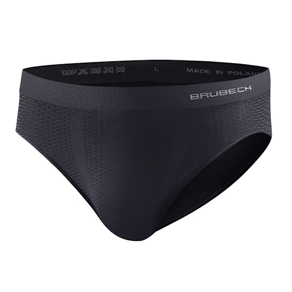 Trosor för män Brubeck BASE LAYER Thermoaktiva underkläder Grafit M