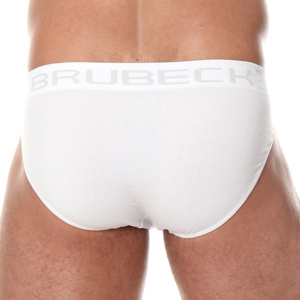 Trosor för män BRUBECK COMFORT COTTON Termoaktiva underkläder Olika Storlekar och Färger Vit L