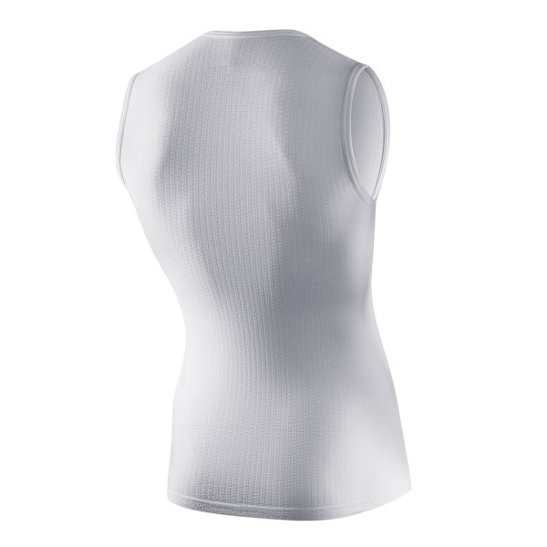 Linnen Brubeck BASE LAYER Termoaktiv Ärmlös T-shirt UNISEX Vit S