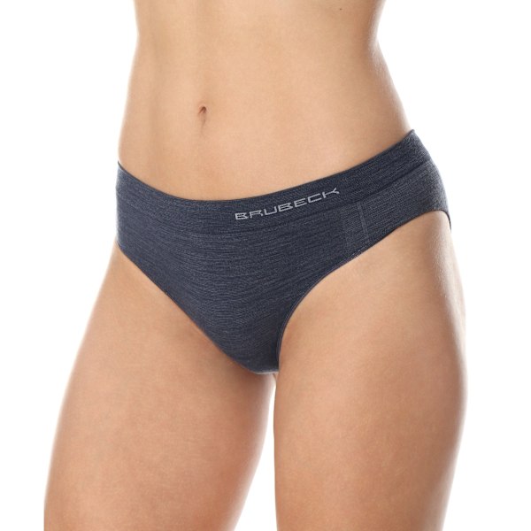 Dam trosor BRUBECK COMFORT WOOL Termoaktiva Hipster Trosor  MERINOULL Mörk denim M